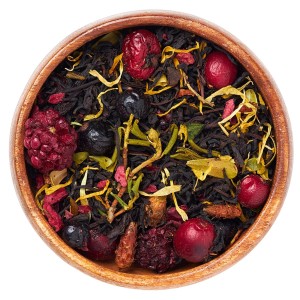 Черный чай "Таежные ягоды", 50г